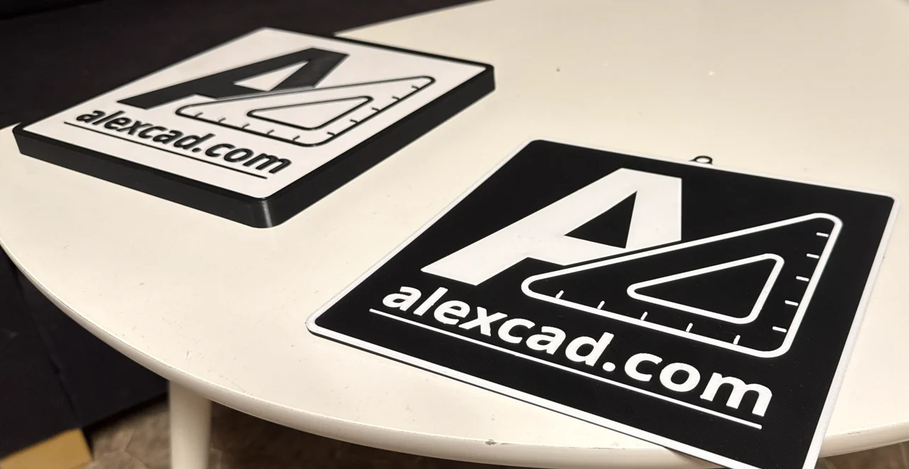 AlexCad Skylt